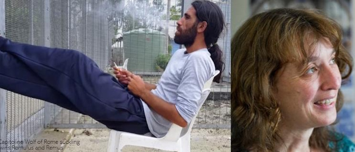 Behrouz Boochani and Alison Phipps