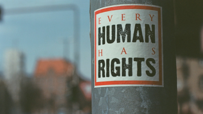 Text reads every human has rights