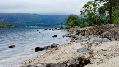 A photo of Loch Lomond in Scotland
