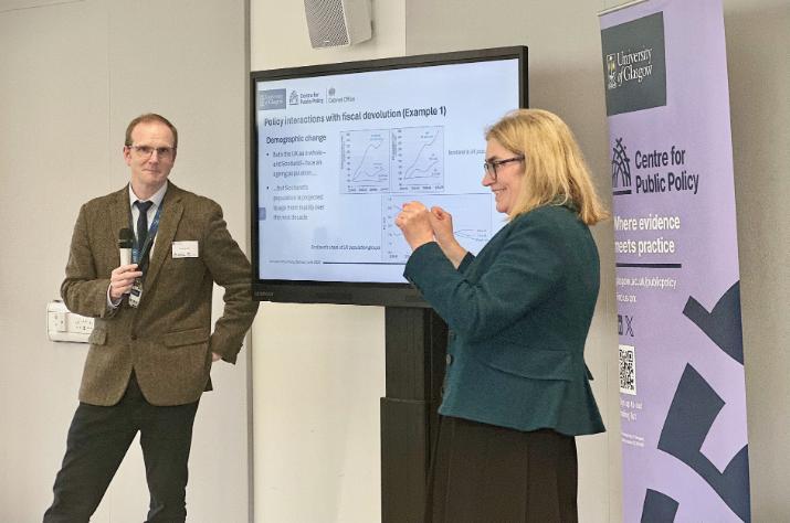 Graeme Roy and Nicola McEwen