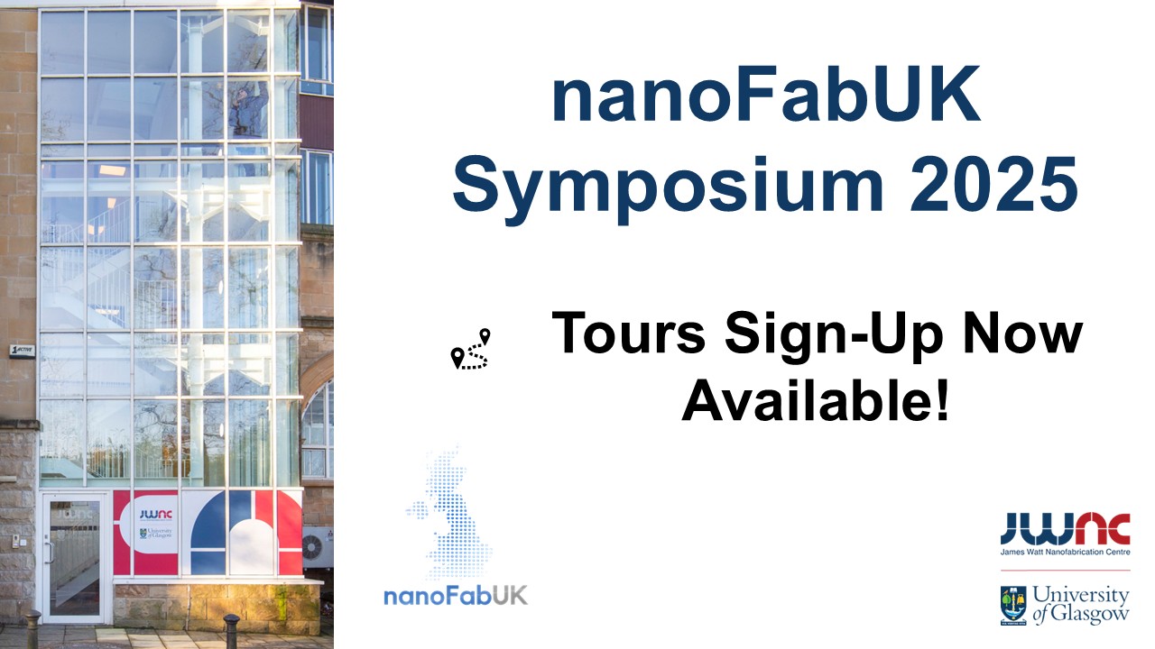 Graphic for the nanoFabUK Tours page