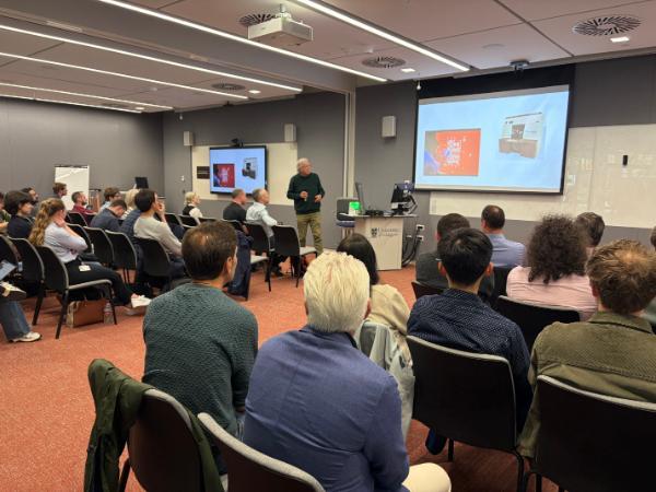 Steve Beaumont speaking at the JWNC Conference