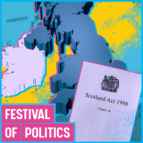 Festival of Politics, Scotland Act 1998, UK map