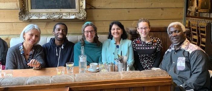 Tahereh Ziaian and the UNESCO Chair team